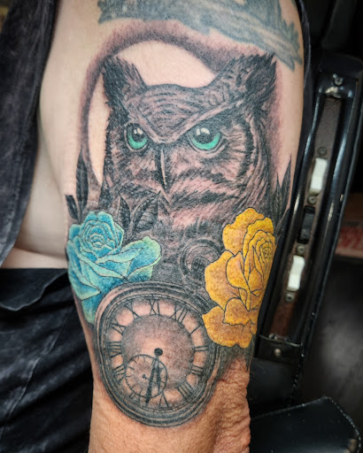 Explore step dad tattoo ideas, creative tattoo ideas in Torrington, available at Head 2 Toe Tattoo