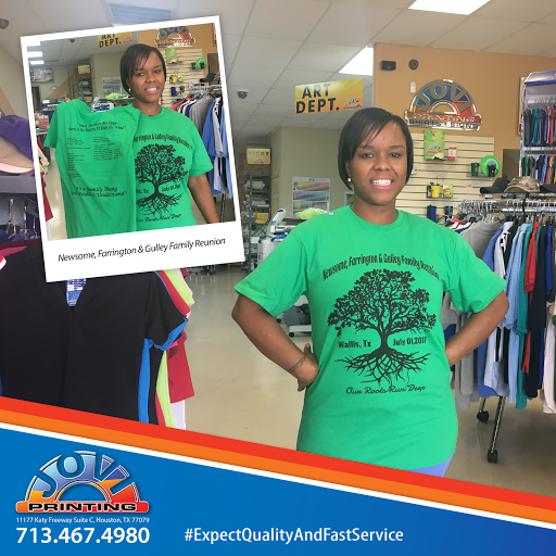 Custom T-shirt Store «Jovi Printing», reviews and photos, 11177 Katy Fwy c, Houston, TX 77079, USA