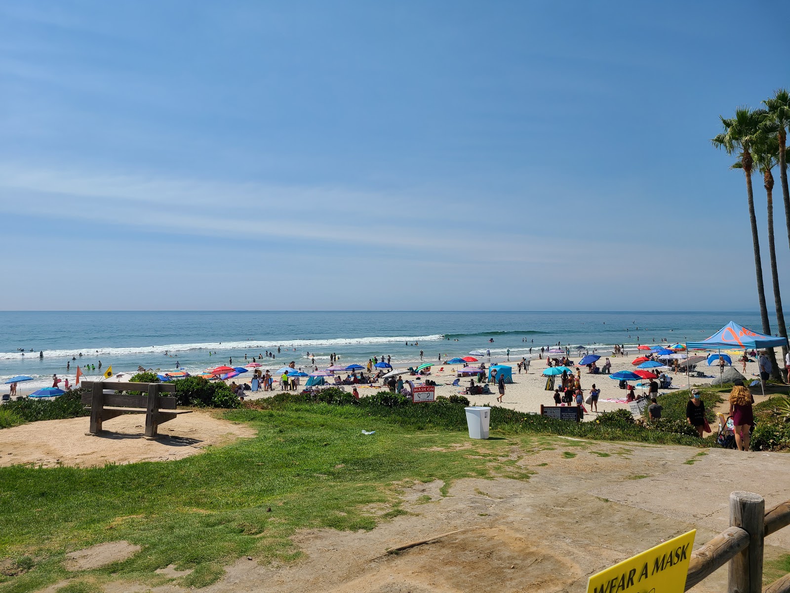Powerhouse beach的照片 带有长直海岸