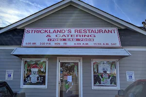 Stricklands Restaurant & Catering image