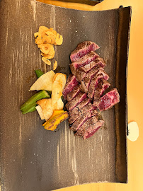 Steak du Restaurant à plaque chauffante (teppanyaki) Koji Restaurant Teppan Yaki à Issy-les-Moulineaux - n°10