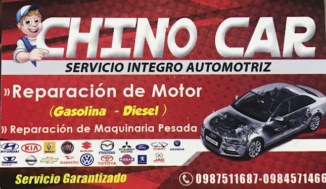 Mecánica Automotriz “ ChinoCar” - Taller de reparación de automóviles