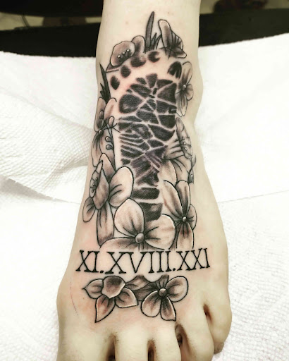 Explore acronym tattoo ideas, creative tattoo ideas in Carbondale, available at MsCandyTattoo