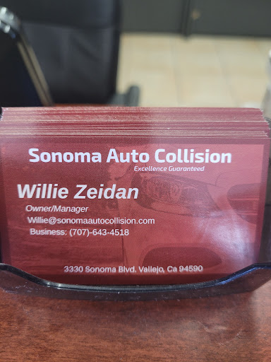 Auto Body Shop «Sonoma Auto Collision», reviews and photos, 3330 Sonoma Blvd, Vallejo, CA 94590, USA