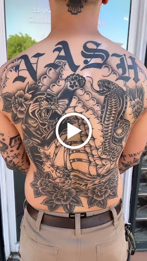 Explore chest cover up tattoos ideas for females, creative tattoo ideas in Madera, available at Sea Wolf Tattoo