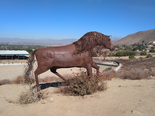 Norco Hillside Horse Sculptures