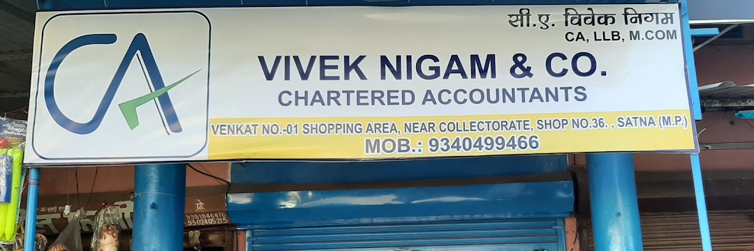 VIVEK NIGAM & CO. , CHARTERED ACCOUNTANTS , SATNA , (M.P.)