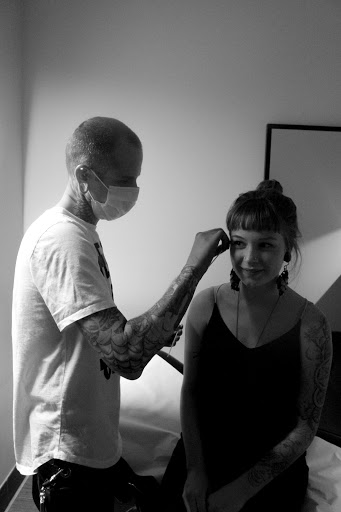 Explore tattoo ideas for happiness, creative tattoo ideas in Boulder, available at IRIS Piercing Studio