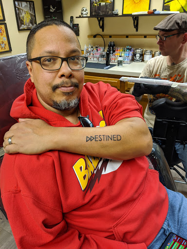 Explore blessed tattoo ideas for guys, creative tattoo ideas in Mentor, available at Ammonite Tattoo LLC