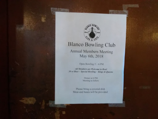 Bowling Alley «Blanco Bowling Club», reviews and photos, 310 4th St, Blanco, TX 78606, USA
