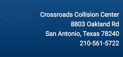 Auto Body Shop «Crossroads Collision Center», reviews and photos, 8803 Oakland Rd, San Antonio, TX 78240, USA