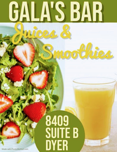 Gala's Bar juices & Smoothies