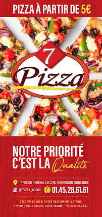 Photos du propriétaire du Pizzeria 7 pizza rosny à Rosny-sous-Bois - n°17