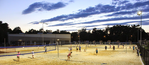 Beach volleyball court Durham