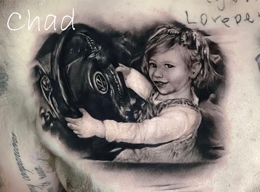 Explore shield maiden tattoo ideas, creative tattoo ideas in Sanford, available at Venom Ink Tattoo