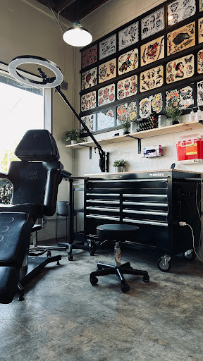 Explore viking ship tattoo ideas, creative tattoo ideas in Lakeland, available at Black Swan Tattoo