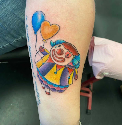 Explore the joker tattoo ideas, creative tattoo ideas in Goose Creek, available at Red Kirin Tattoo