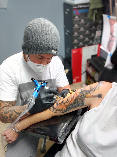 Explore navy tattoo ideas, creative tattoo ideas in Orange Park, available at Diamond Tip Tattoo