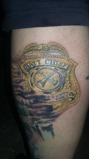 Explore cyber sigilism tattoo ideas, creative tattoo ideas in Ventura, available at Ventura Tattoo & Piercing