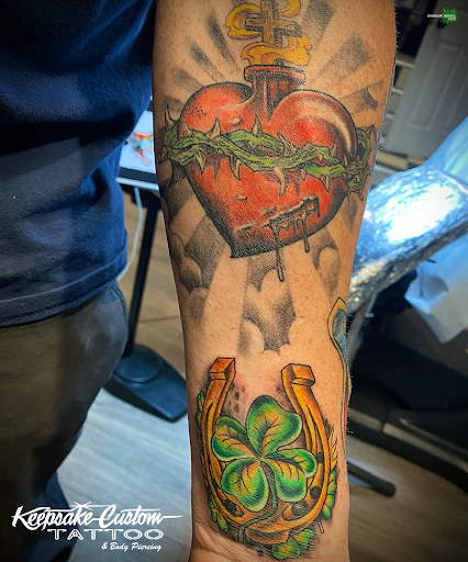 Explore minimalist sibling tattoo ideas, creative tattoo ideas in Salisbury, available at Keepsake Custom Tattoo & Body Piercing Laser Tattoo Removal