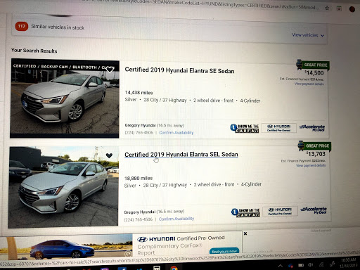 Hyundai Dealer «Gregory Hyundai», reviews and photos, 490 Skokie Valley Rd, Highland Park, IL 60035, USA