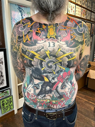 Explore collarbone tattoo ideas men, creative tattoo ideas in Delmar, available at Resolute Tattoo