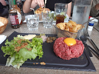 Steak tartare du Restaurant français Restaurant le Chalet du boucher à Pressac - n°1