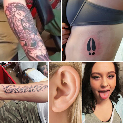 Explore 3 sister tattoo ideas, creative tattoo ideas in Elko, available at Custom Tattoos and Body Piercing Studio