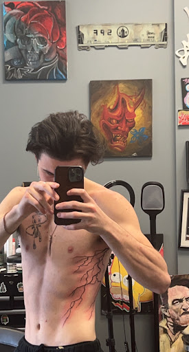 Explore tattoo ideas for men half sleeve, creative tattoo ideas in Tallahassee, available at Studio B Tattoos and Piercings