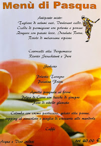 Restaurant Trattoria dell' Arlecchino à San Giovanni Bianco (le menu)
