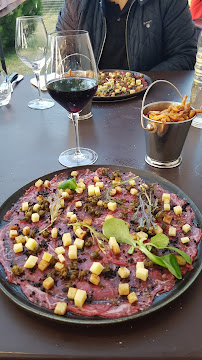 Carpaccio du Restaurant français LA TABLE DE LA CÈPE à La Tremblade - n°5