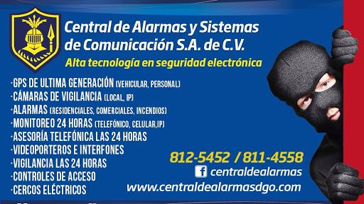 Central de Alarmas y Sistemas de Comunicación