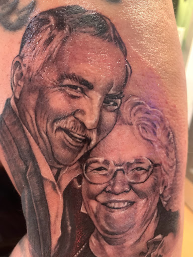 Explore hieroglyphics tattoo ideas, creative tattoo ideas in Milwaukee, available at Vantage Point Tattoo Milwaukee