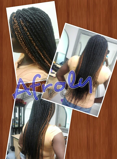 Hair Salon «AfroLy Hair Salon - African Hair Braiding Salon», reviews and photos, 3801 Western Blvd #107, Raleigh, NC 27606, USA