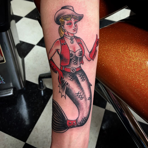 Explore mens forearm sleeve tattoo ideas, creative tattoo ideas in Black River Falls, available at Black River Tattoo