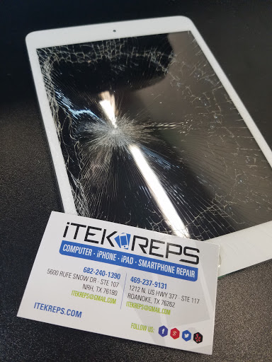 Mobile Phone Repair Shop «iTeK Reps Cell Phone & PC Repair», reviews and photos, 1212 US-377 #117, Roanoke, TX 76262, USA