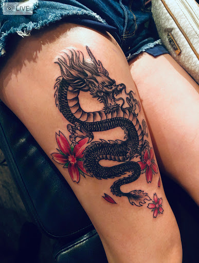 Explore blacklight tattoo ideas, creative tattoo ideas in Peoria, available at InkCapital Tattoos