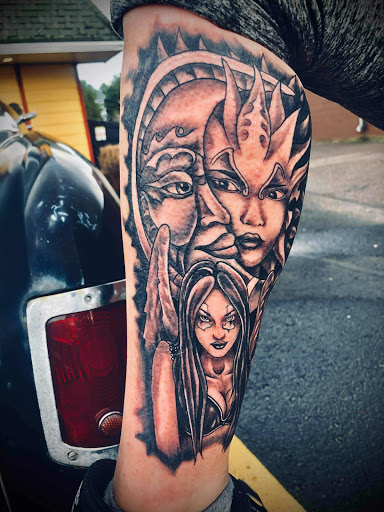 Explore fairy garden tattoo ideas, creative tattoo ideas in Minocqua, available at Family Tradition Tattoo Co.