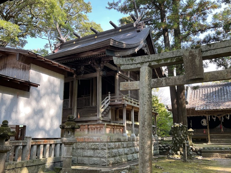 肥前國三之宮 天山神社（厳木町広瀬 下社）