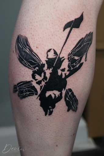 Explore minimalist cat tattoo ideas, creative tattoo ideas in North Brunswick, available at Orpheus Tattoo Studio