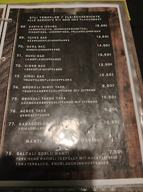 KaraGözlüm à Lünen menu