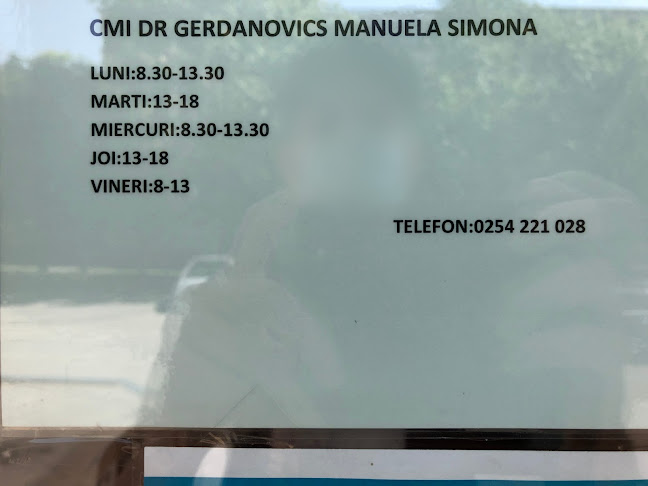 Opinii despre Gerdanovics Manuela-Simona în <nil> - Doctor