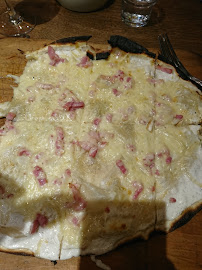 Tarte flambée du Restaurant de spécialités alsaciennes Restaurant Au Bon Vivant à Strasbourg - n°16