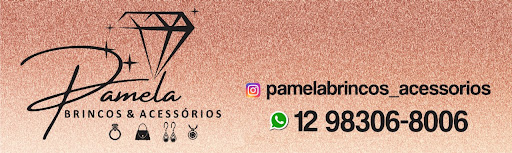 Logo da empresa - Pamela Brincos e Acessórios Taubaté