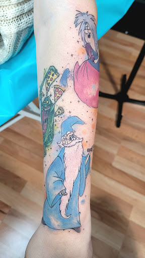 Explore redfish tattoo ideas, creative tattoo ideas in Benton, available at Spectrum Tattoo