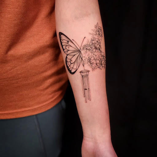 Explore positive tattoo ideas, creative tattoo ideas in Minocqua, available at Whisky Rose Tattoo Parlor