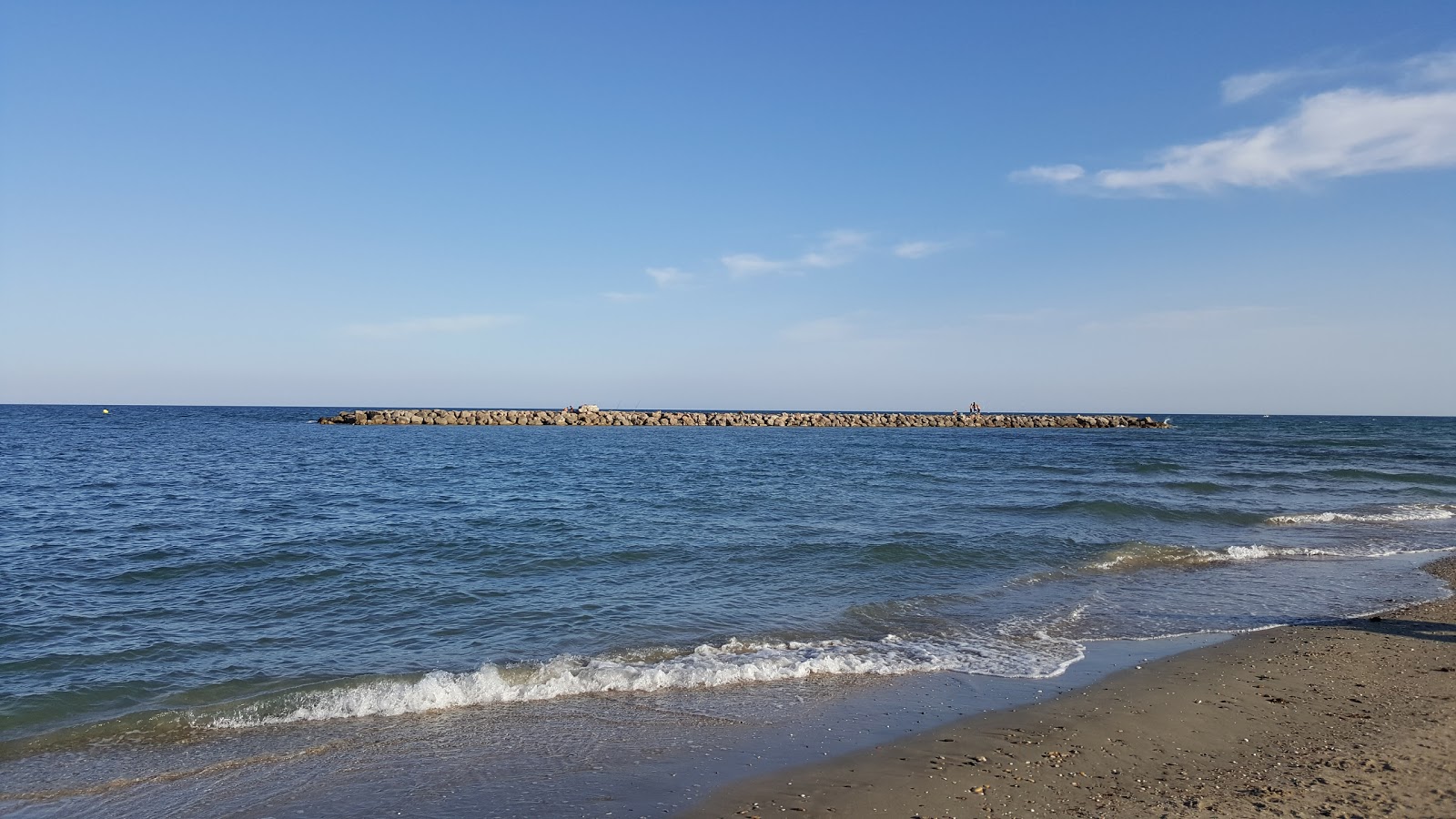 Palavas beach'in fotoğrafı - rahatlamayı sevenler arasında popüler bir yer