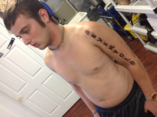 Explore tattoo position ideas, creative tattoo ideas in Seymour, available at American Gypsy Tattoo Corp.