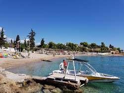Paralia Agia Marina'in fotoğrafı geniş ile birlikte
