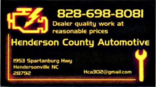 Auto Repair Shop «Henderson County Automotive», reviews and photos, 1953 Spartanburg Hwy, Hendersonville, NC 28792, USA